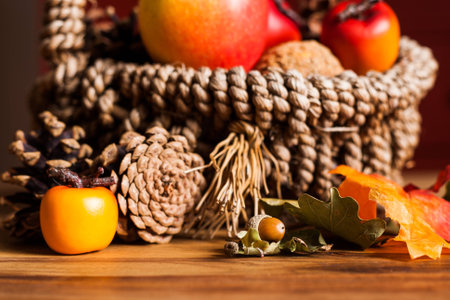 Autumn decorationの写真素材