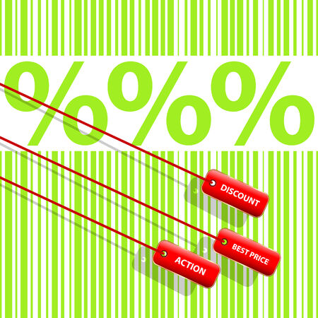 Vector style set labels for successful saleのイラスト素材