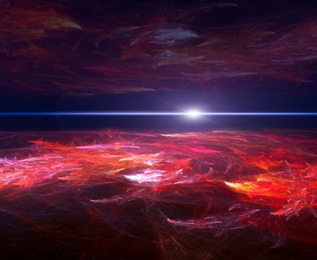 Perspective abstract background. Digital generated this imageの写真素材