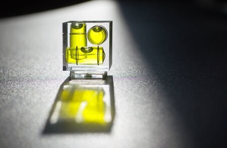 Glass levelの写真素材