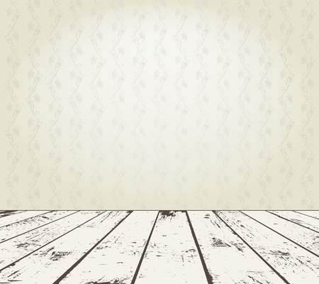 Vintage interiorのイラスト素材