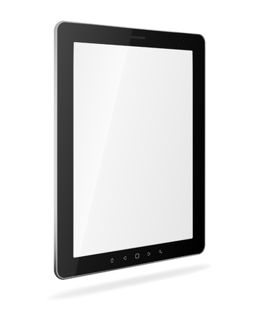 Illustration for tablet computer - Royalty Free Image