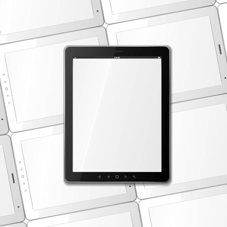 Vector tablet computersのイラスト素材