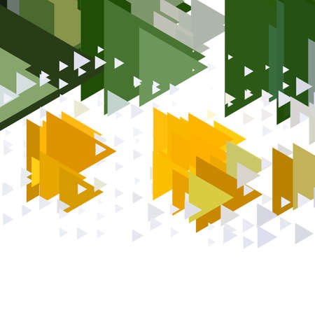 Trianggular Design. Vector illustration. Used opacity layers