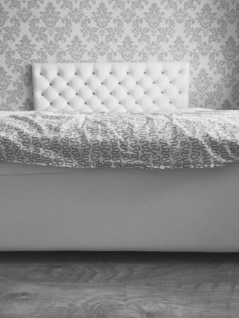 Closeup a big sofa in the luxury interiorの写真素材