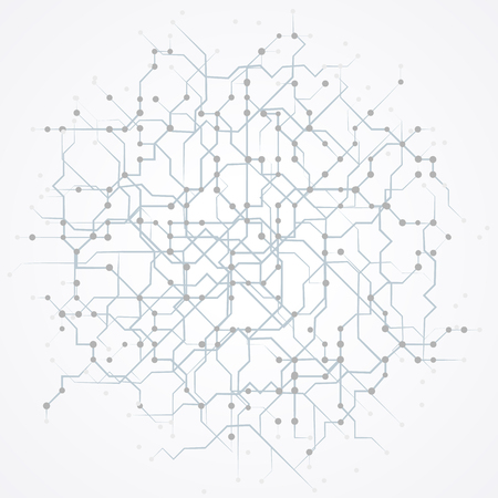 Computer circuit boardのイラスト素材