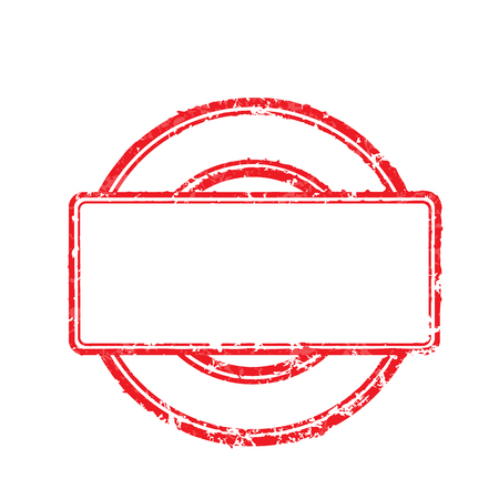 Frame of rubber stampsのイラスト素材