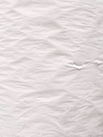 White Crumpled paperの写真素材