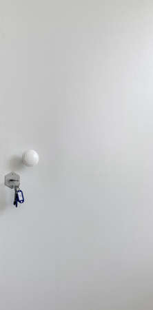 Entrance in an empty roomの写真素材