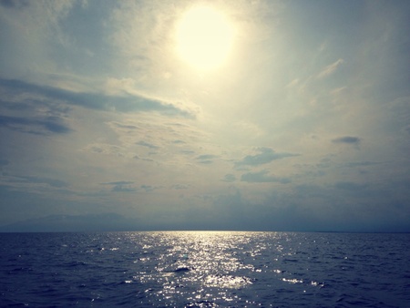 Sunset shot in Philippinesの素材