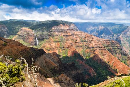 Waimea Canyon on Kauai, Hawaiiの写真素材