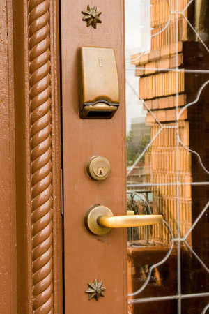 The doors that hold the next journeys of one's life - open it.の写真素材