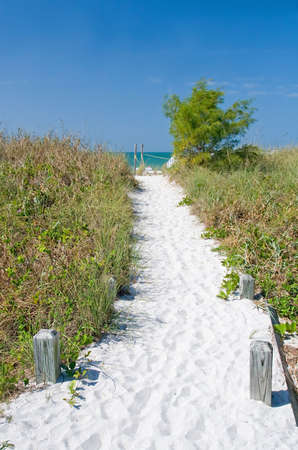 Beach and ocean scenics for vacations and summer getawaysの写真素材