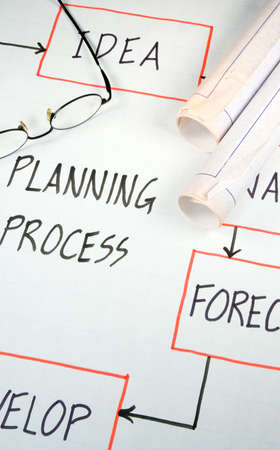 Organizational & Planning charts & business graphsの写真素材