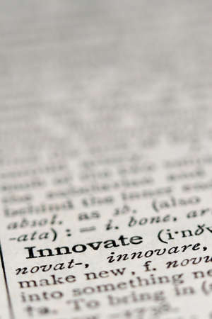 Dictionary definitions of powerful business words and phrasesの写真素材