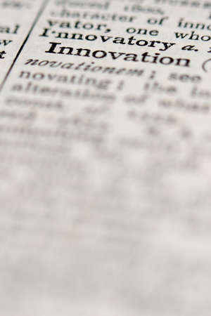 Dictionary definitions of powerful business words and phrasesの写真素材