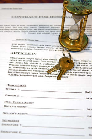 Contract for the sale of a New Home (lorem ipsum - fake text)