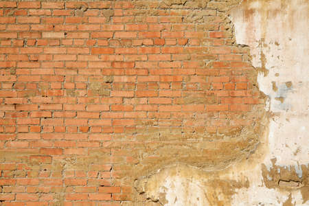 Background Wall Texture of an old section wallの写真素材