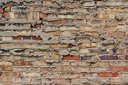 Background Wall Texture of an old section wallの写真素材
