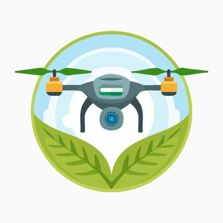 Drone icon. Flat illustration of drone vector icon for web designのイラスト素材