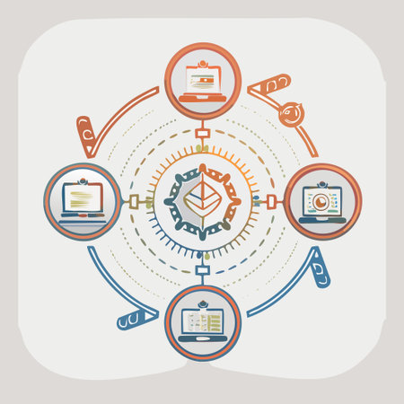 Data security concept with icon design, vector illustration 10 eps graphic.のイラスト素材