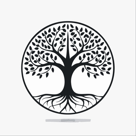 A powerful symbol of connection and growth.のイラスト素材