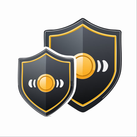 An illustration representing the concept of financial security and asset protection.のイラスト素材