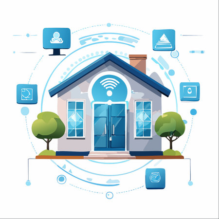 Imagine a home that anticipates your needs.のイラスト素材