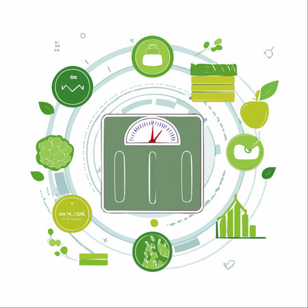 A conceptual illustration showcasing a holistic approach to health and wellness.のイラスト素材