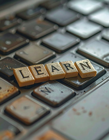 A powerful visual metaphor for continuous learning.の素材