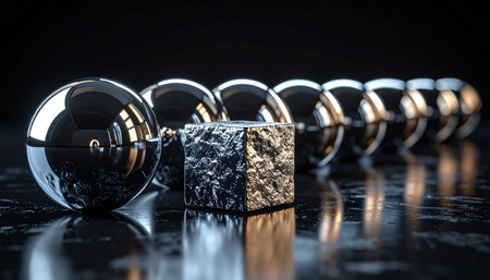 In a world of perfect conformity, one unique element dares to be different.の素材