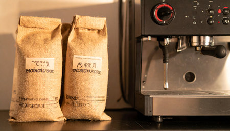 The promise of a perfect morning brew.の素材