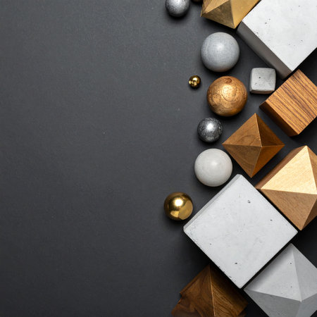 An assembly of diverse materialsの素材