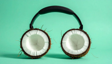 Immerse yourself in the sounds of nature with this creative and playful concept.の素材