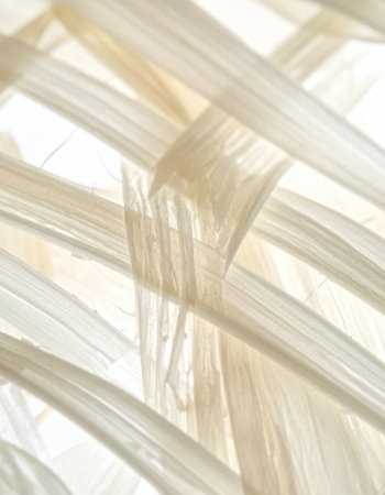 Soft, translucent brushstrokes interlace in a delicate dance of light and shadow.の素材