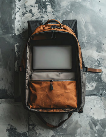 Packed and ready for the next journey.の素材