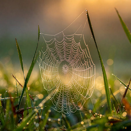 As the sun rises, its golden rays illuminate a masterpiece of natural engineering.の素材