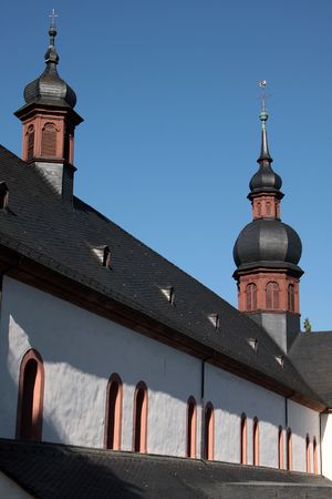 Abbey of Eberbach near Eltville Rhine, Germanyの写真素材