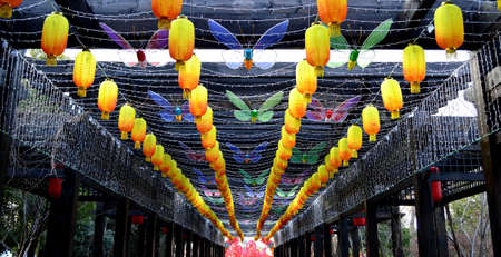 Lantern decorationの写真素材