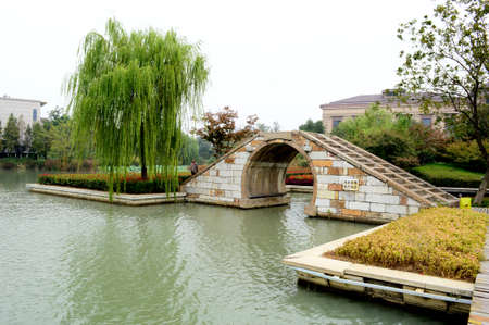 River arch bridgeのeditorial素材