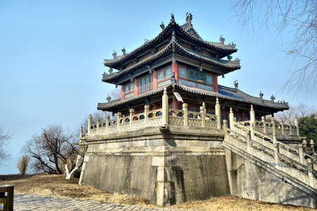 Building in the Shuihu City, Jiangsu, Wuxiのeditorial素材