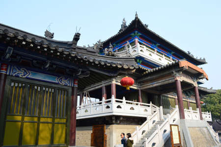 Building in the Shuihu City, Jiangsu, Wuxiのeditorial素材