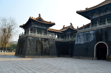 Building in the Shuihu City, Jiangsu, Wuxiのeditorial素材