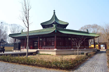 Buildings in the Shuihu City in Jiangsu, Wuxiのeditorial素材