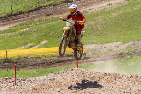 Motocross Kleinhau - 1st heat Women DAM Meisterschaft - 27th of May 2017 - Kleinhau, Hürtgen, North Rhine Westphalia, NRW, Germany, Europeのeditorial素材
