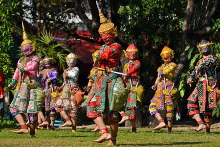 Khon Show Of Ramayana