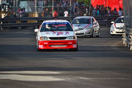 Toyota MotorSport 2012 on 20-21th October 2012 in chiangmai thailandのeditorial素材
