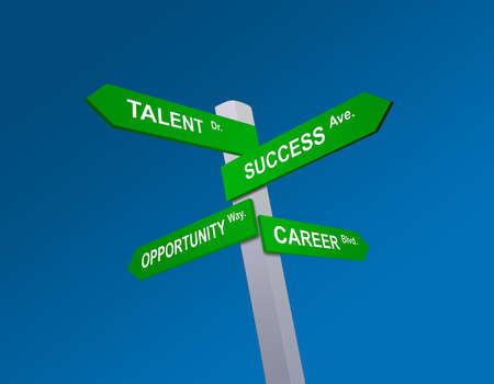 Directionsの写真素材