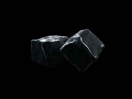 Ice cubesの写真素材
