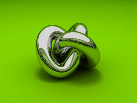 Gordian knotの写真素材